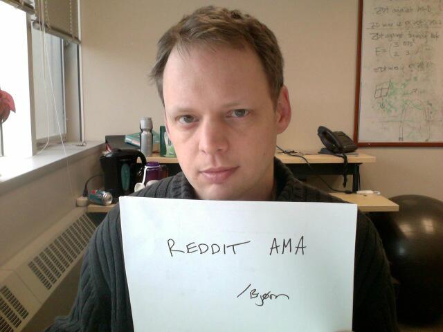 Discussing evolution on reddit: Interview with Bjørn Østman