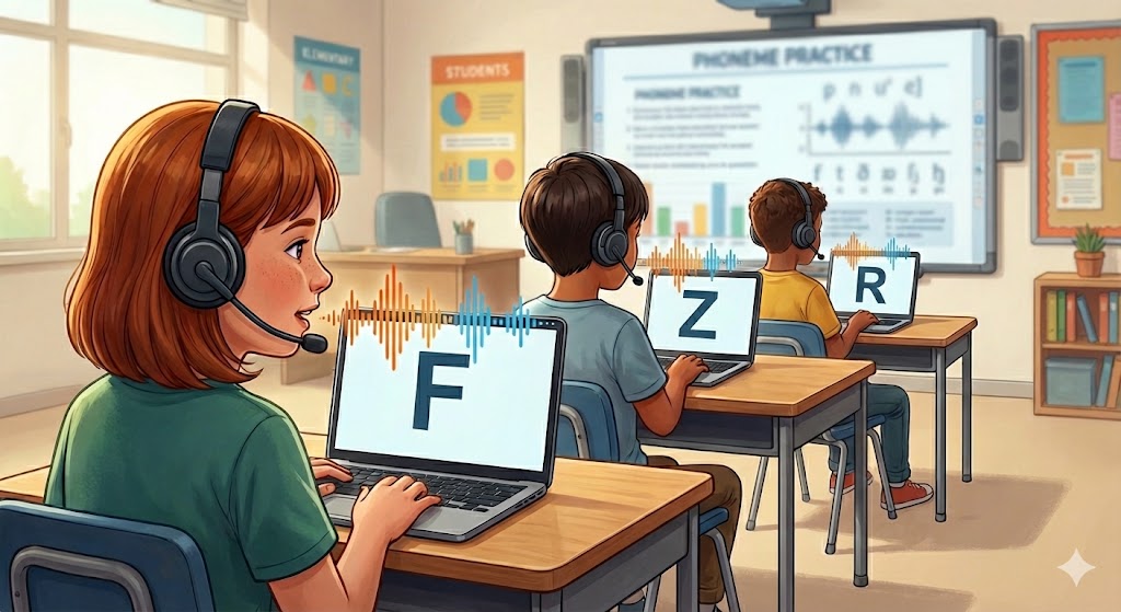 Real classroom conditions with background noise and chaos—the messy reality where our model needed to perform